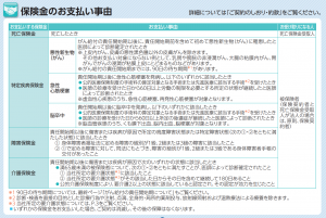 ソニー生命　米ドル建生前給付終身保険　保障内容